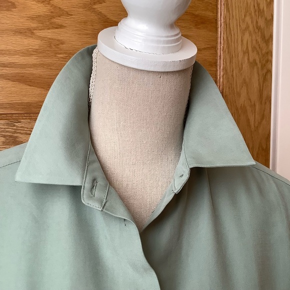 RD STYLE Penelope Cargo Pocket Shirt Dress in Lily Pad Size S - Picture 6 of 16